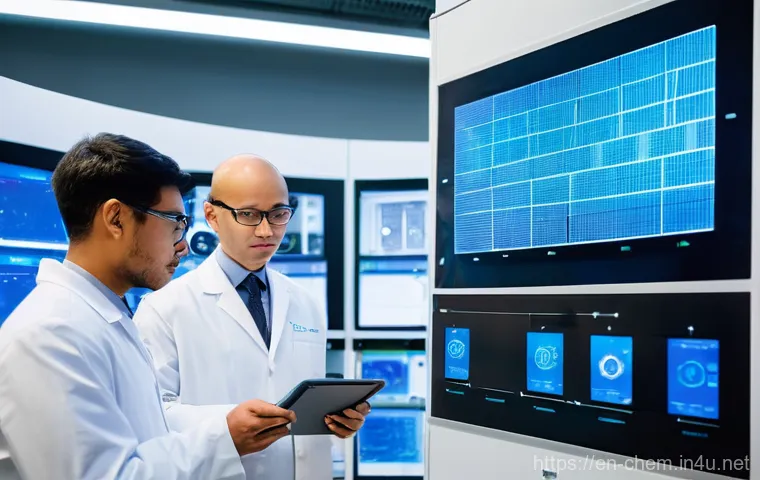 물리화학 실험 - **"Catalytic Pathways: The Dance of Molecules"**: A dynamic and vibrant artistic rendering of a chem...