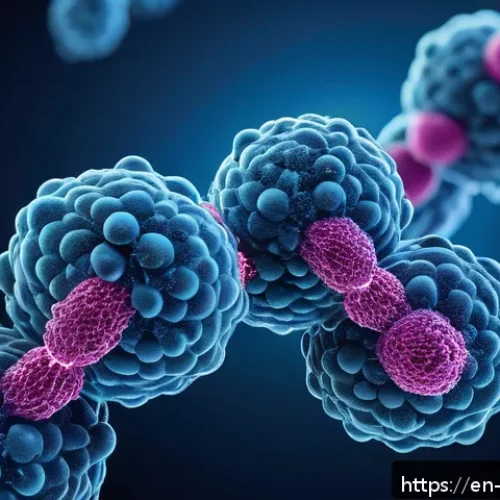 분자구조와 성질 - A highly detailed 3D molecular visualization showcasing two enzyme inhibitor molecules fitting preci...