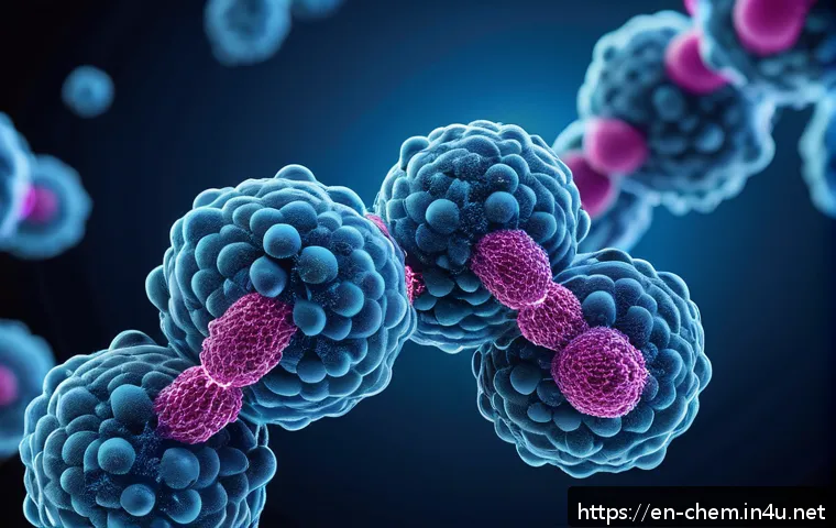 분자구조와 성질 - A highly detailed 3D molecular visualization showcasing two enzyme inhibitor molecules fitting preci...